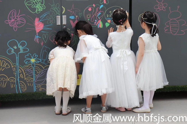 幼儿园涂鸦柜、户外涂鸦收纳柜